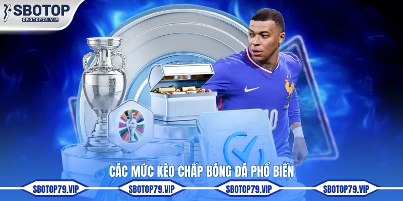 Kèo Chấp Bóng Đá SBOTOP Phân Tích Cơ Hội Thắng Cực Chuẩn 2 Các mức kèo chấp bóng đá phổ biến